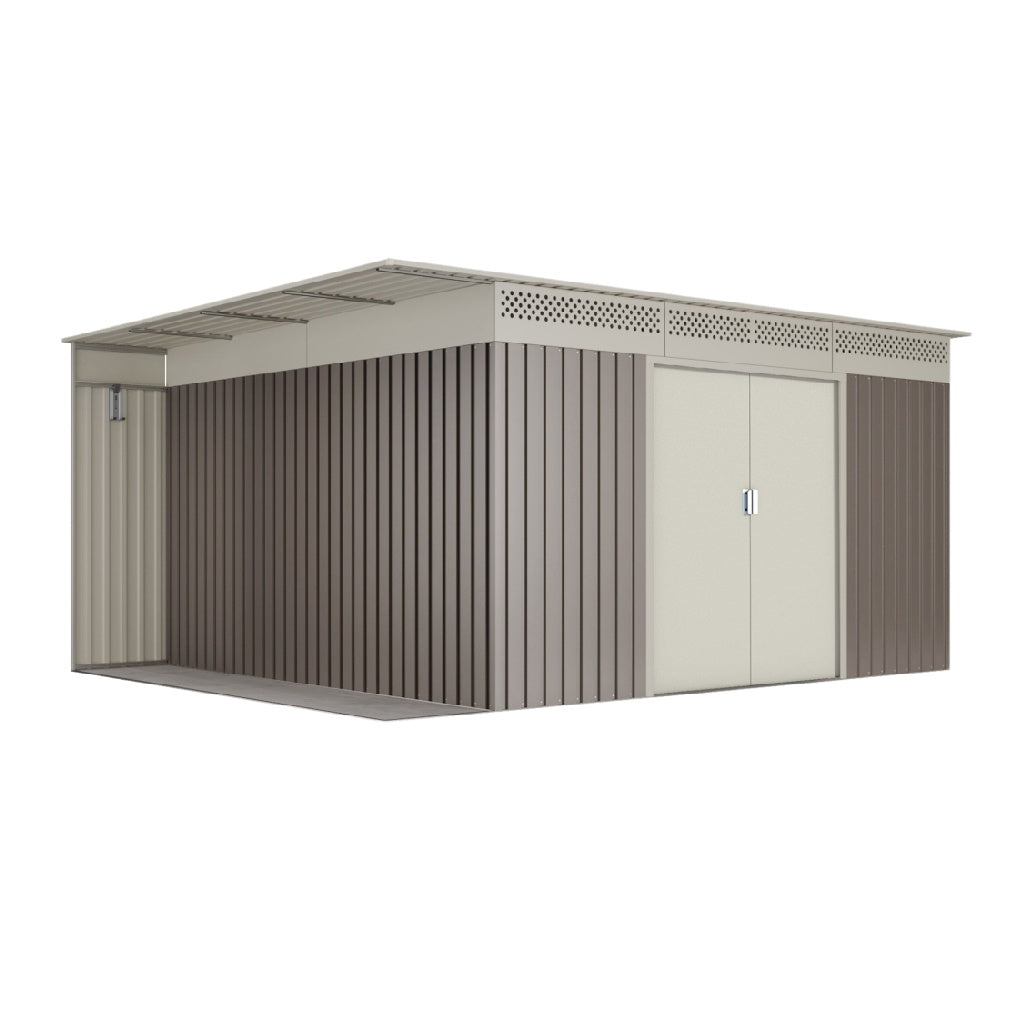 Garden Storage Shed for Outdoor Use in Steel - 300 x 200 x 200