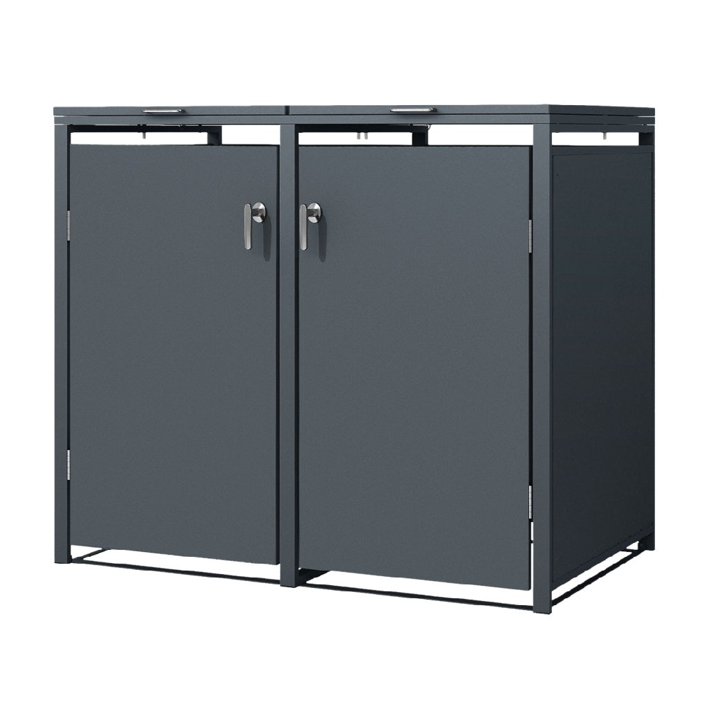 Storage Cabinet for Living Room in Steel - 80 x 40 x 80