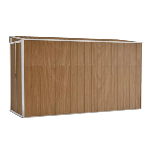 Outdoor Storage Shed for Garden Use in Wood and Metal - 300 x 180 x 120